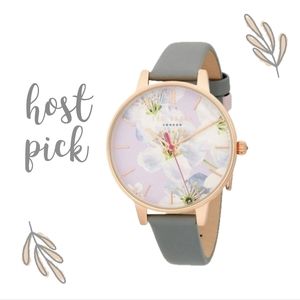 🌿🎉HP🎉 Ted Baker London "Not Just a Pretty Face" Floral Watch [37mm]🌿